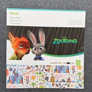 Cricut Zootopia Deluxe Paper Pack - Multicolor